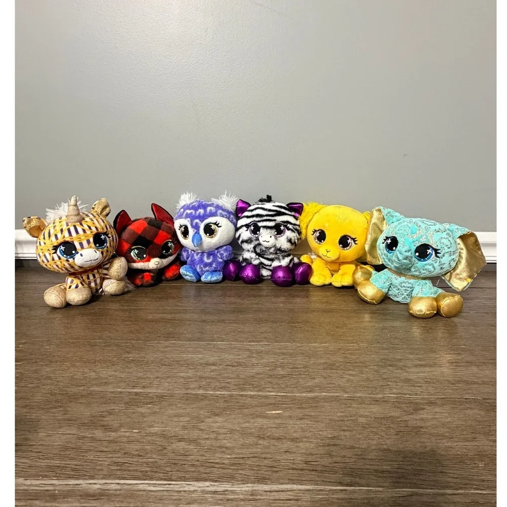 P.Lushes Pets Plush Lot of 6 Gund  Fashion Stuffed Animals